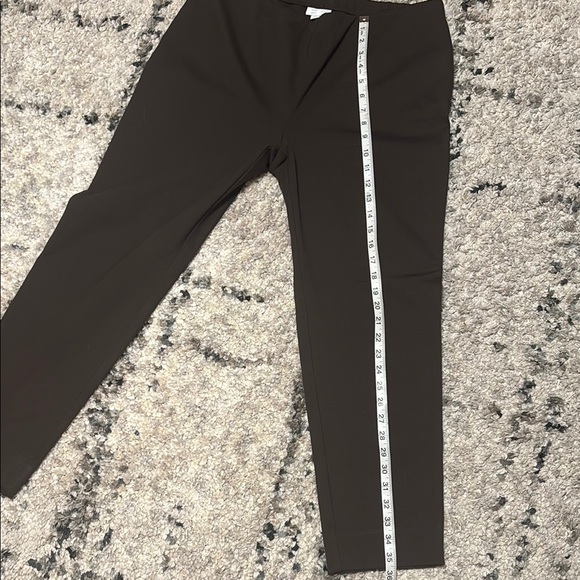 J. Jill Chocolate Slim Leg Trousers - Picture 6 of 8